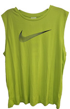 Boys Kids Youth NIKE Tank Top NEW Lime Size XL