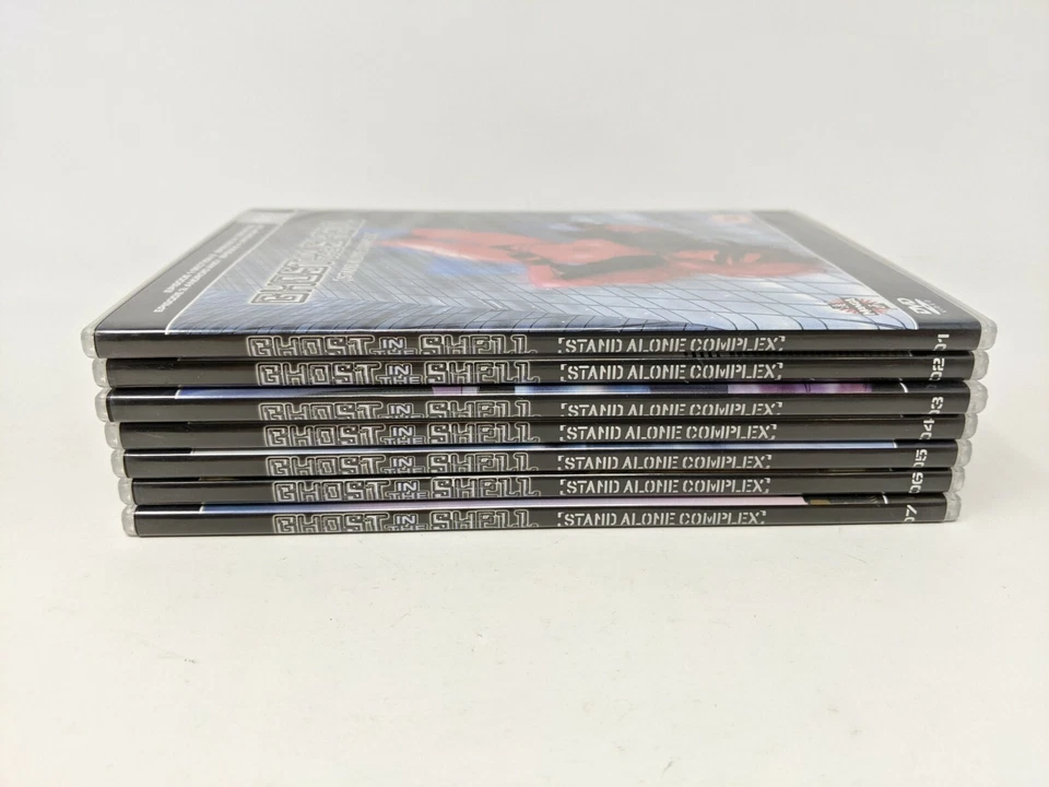 Ghost In The Shel-Stand Alone Complex-SAC 1st GIG-Complete Box Set DVD REG 2 Foto 3 de 4