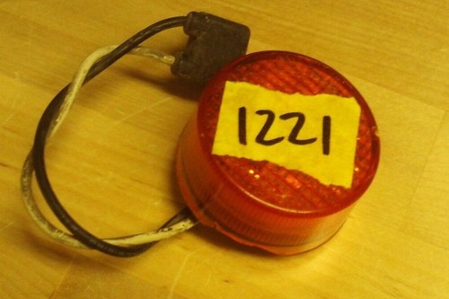 2" 4 Diode Amber Light with harness - Picture 1 of 2