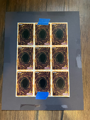 YUGIOH UNCUT SHEET IGNITION ASSAULT (IGAS) SUPER RARE 3X3 | eBay