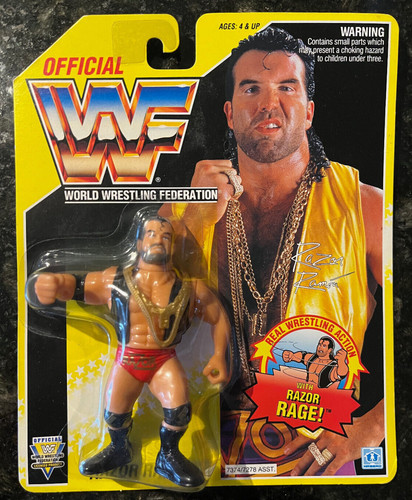 WWF Hasbro Razor Ramon Scott Hall Action Figure 19...