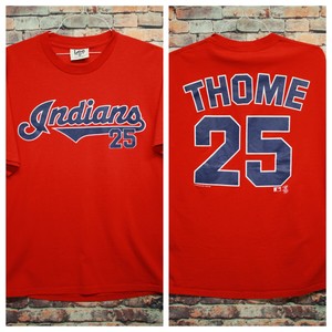 cleveland indians t shirt jersey