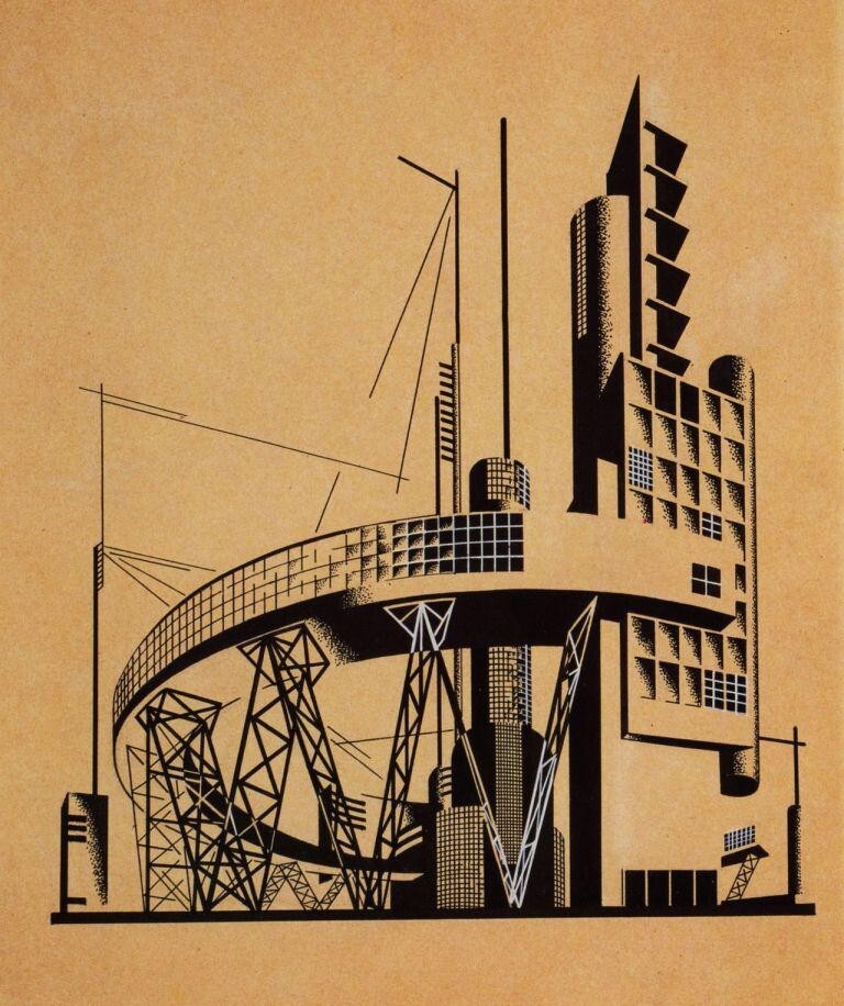 Constructivism by Yakov Chernikhov – Russian Architectural