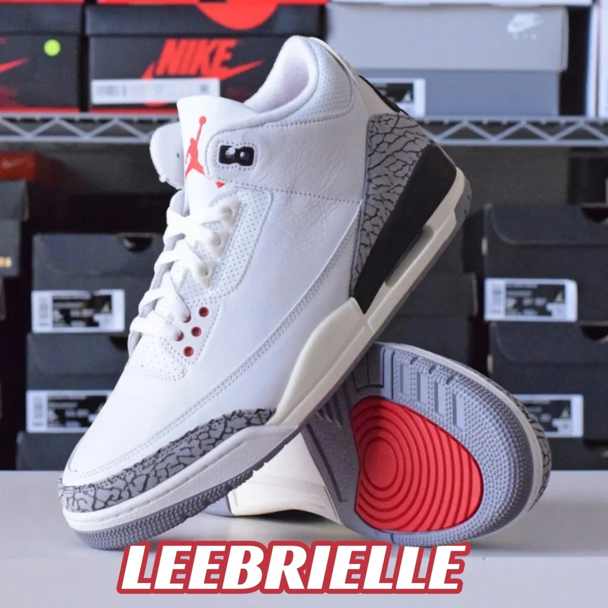 Jordan 3 Retro Mid White Cement Reimagined for Sale, Authenticity  Guaranteed