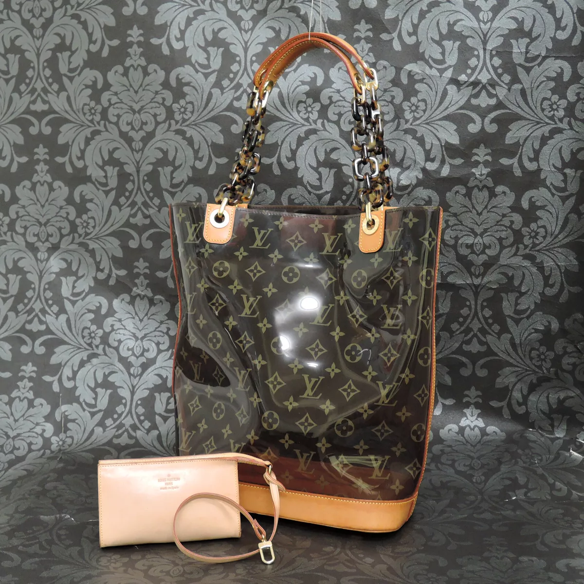 louis clear bag