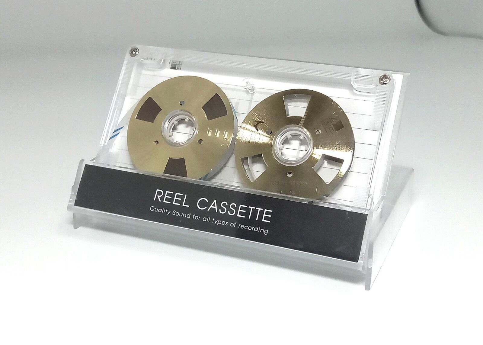Reel to Reel cassette tape self-made high quality design Gold
