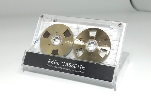 Reel to Reel cassette tape self-made high quality design Gold color 2 pieces - Picture 5 of 13