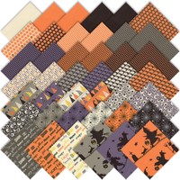 Moda Hocus Pocus Charm Pack Halloween Sandy Gervais 42 5 Quilting Quilt Squares on sale Moda Hocus Pocus Charm Pack Halloween Sandy Gervais 42 5 Quilting Quilt Squares on sale