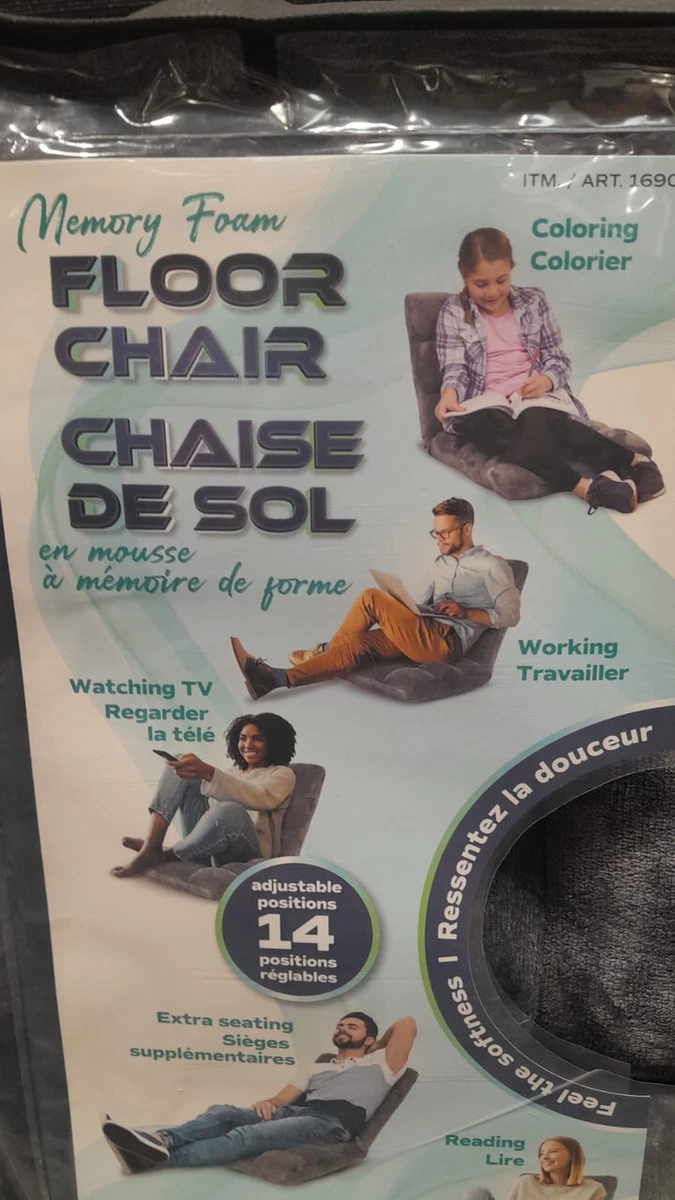 Memory foam sale floor chair