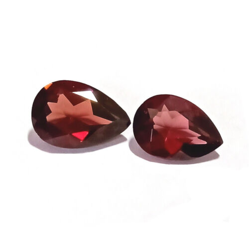 ES 1.95 ct. Natural Rojo SPESSARTITE GARNET Pera Facet 2 Pcs. - Imagen 3 de 7