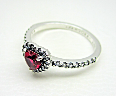 Elevated Red Heart Ring, PANDORA