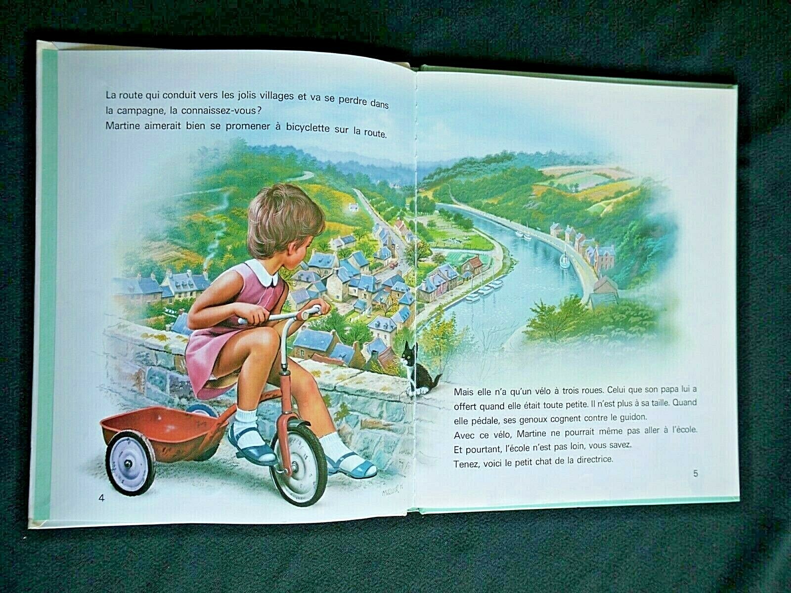 MARTINE fait de la bicyclette Collection Farandole Casterman Vintage | eBay