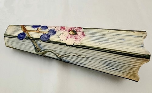 WELLER "KLYRO Series" 6 Panel Flowers, Leaves, Vines, 1920's Art Pottery Beauty! - Picture 11 of 15
