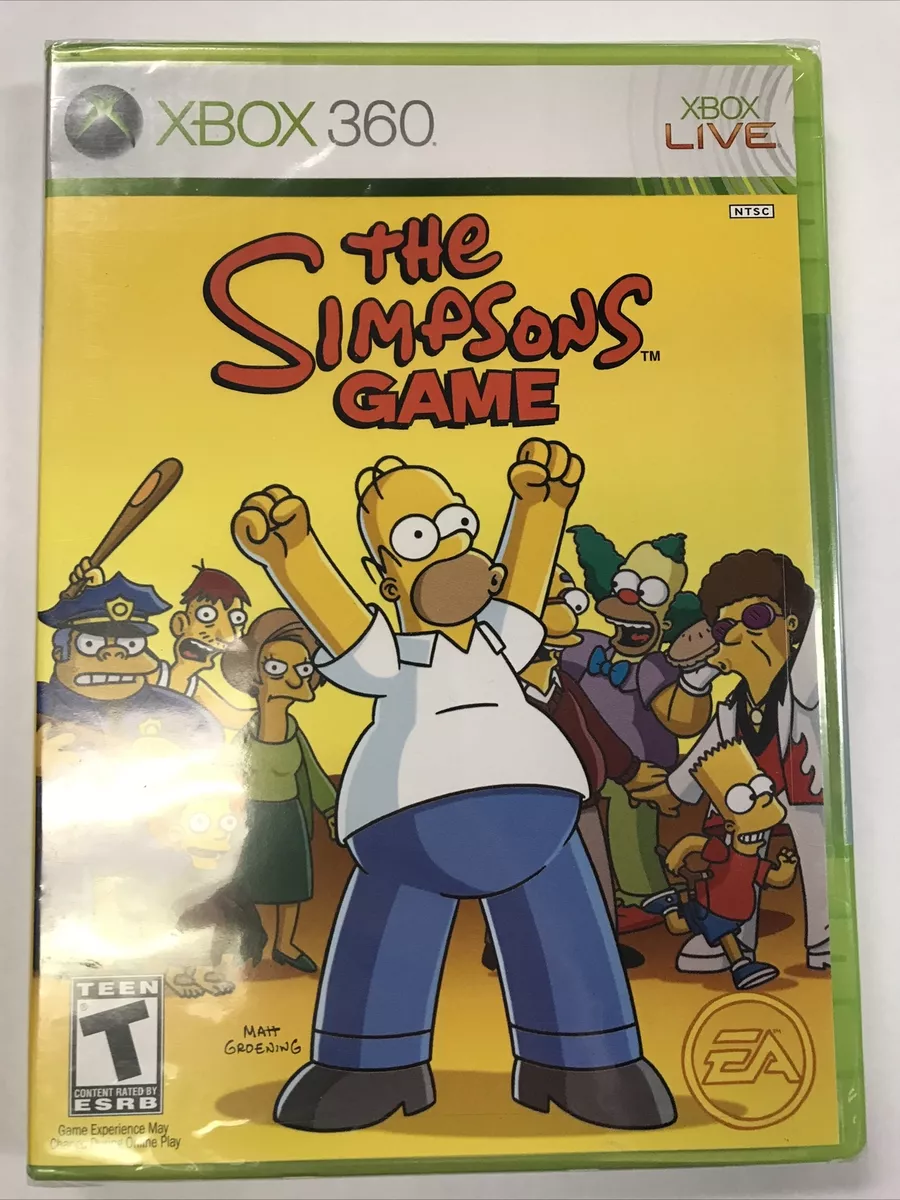 Simpsons Game, The Xbox 360 Game For Sale