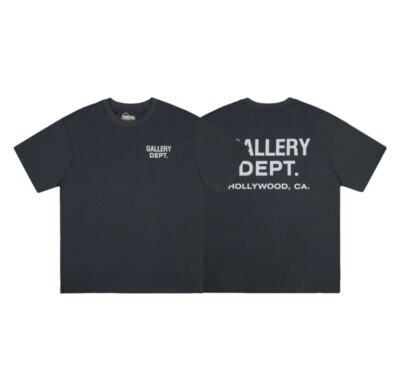 Gallery Dept Short Sleeve Tee- Iron Gray- Small but fits like