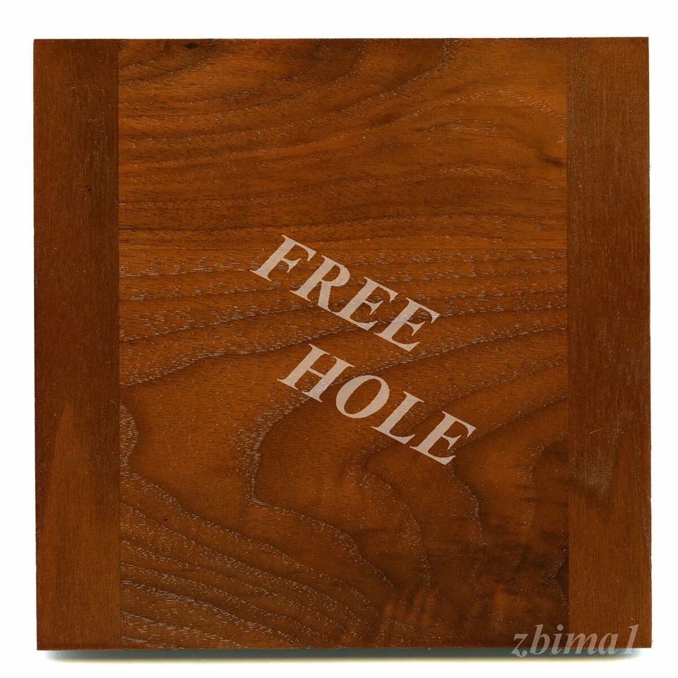 1 LENS BOARD 132mm x 132mm for ANSCO 4x5", or 5x7" Camera - S. Walnut, undrilled - Image 3 of 3