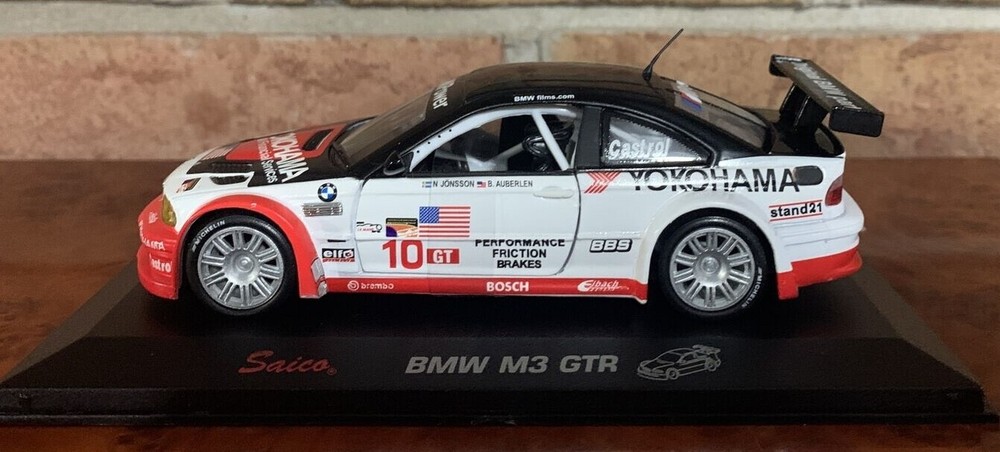 BMW M3 GTR SCALE MODELS CRAFTMAN SERIES  SAICO RARE FIND