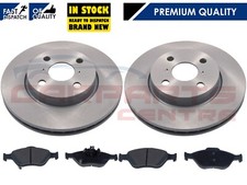 TOYOTA YARIS 1.3 1.4 D4D FRONT BRAKE DISCS 258mm VENTED AND PADS PAD 2006-2012