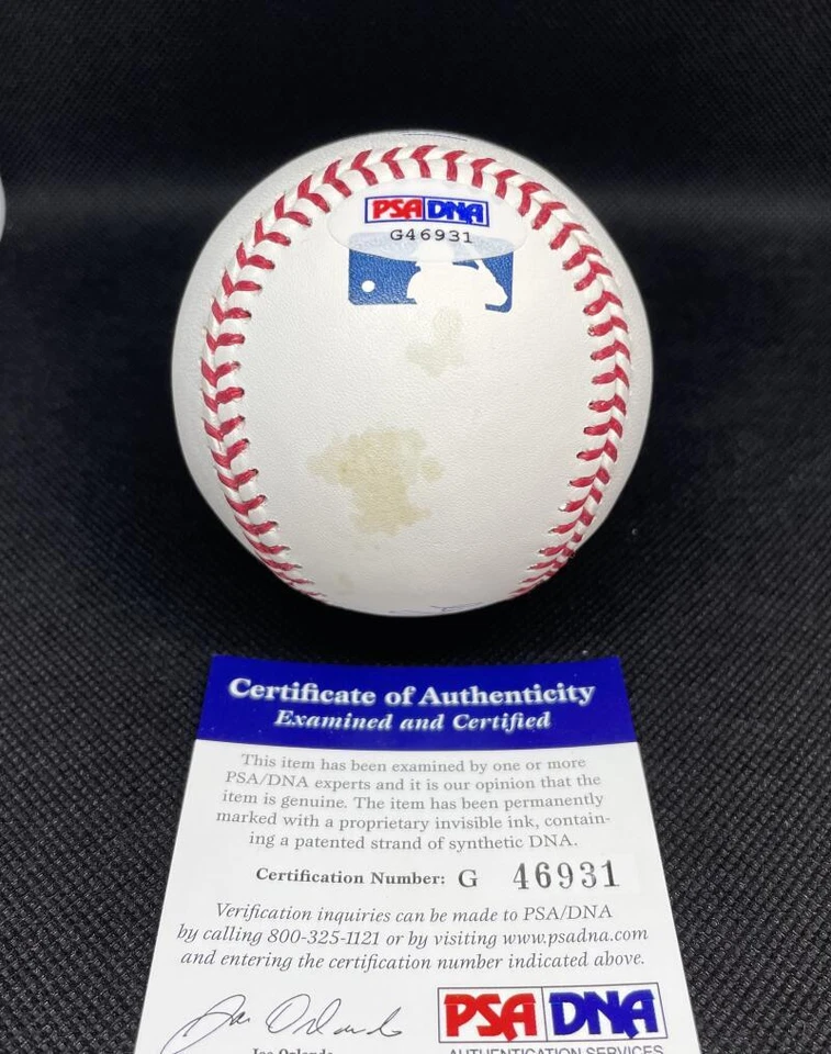 George Kell Signed Autograph OMLB Baseball Ball w/ HOF 1983 *TONING* PSA COA - Image 2 of 2
