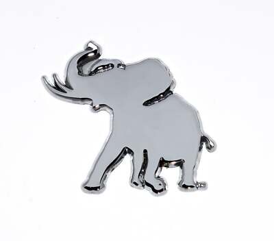Alabama Hochrot Tide Elefant NCAA College Team Solid Metall Chrom Emblem AMG