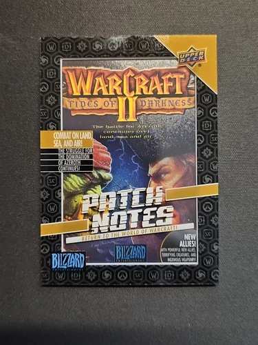 🏆2023 Upper Deck Blizzard Legacy Patch Notes Warcraft II Version 4.0 ONLY ONE