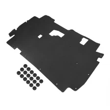 Black Hood Insulation Pad W/Clips For Jeep Cherokee 1984-2001 Heat Blanket