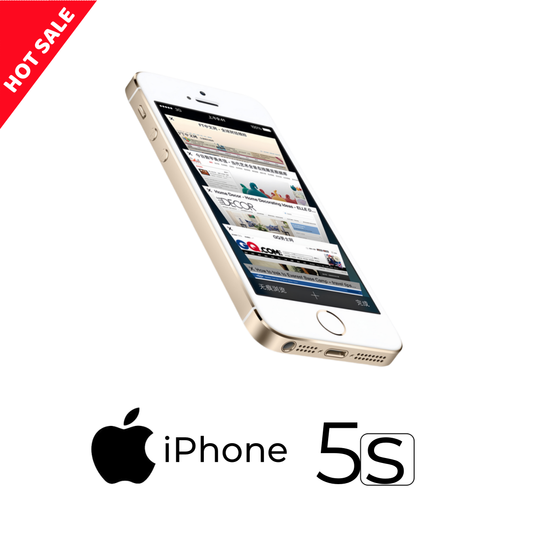 Big Sale】Apple iPhone 5S-16GB/32GB/64GB-All Color Network 