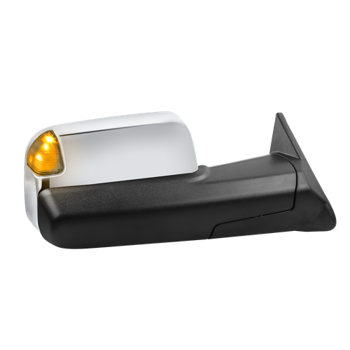 2Pcs Chrome Power Glass Signal Tow Mirrors For 94-97 Dodge Ram 1500 2500 3500 - Picture 10 of 12
