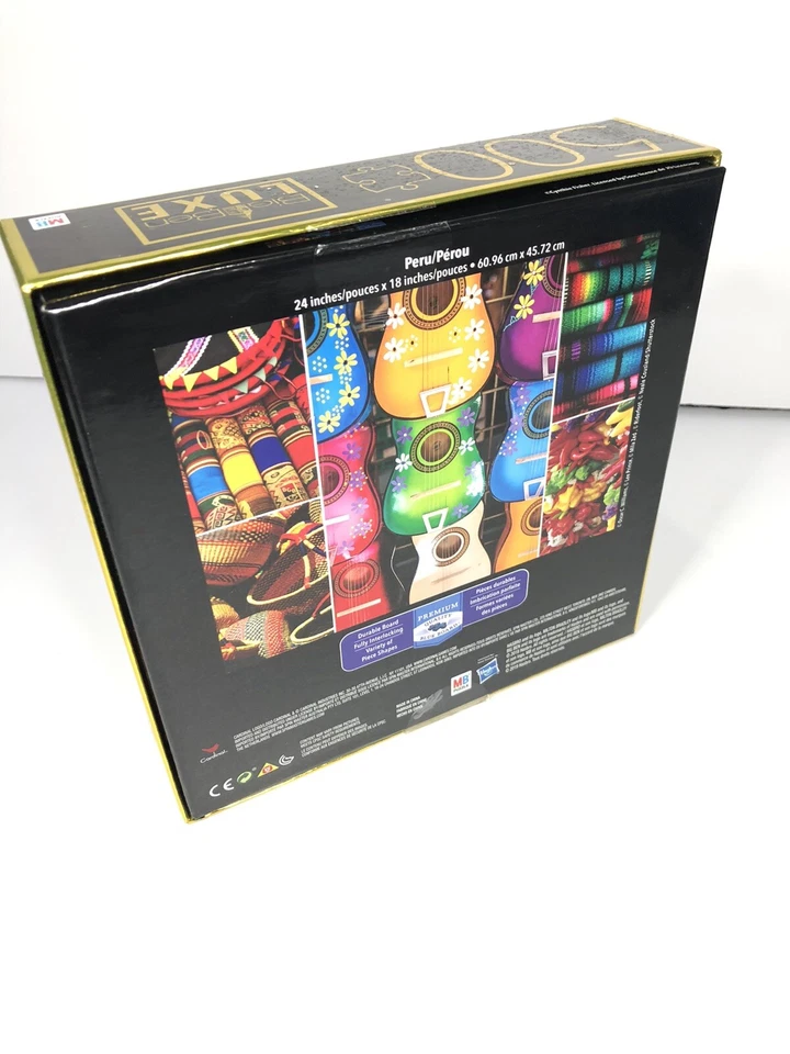 Big Ben Luxe PERÚ 500 piezas rompecabezas 24" × 18" póster incluido caja abierta nunca usado Foto 2 de 4