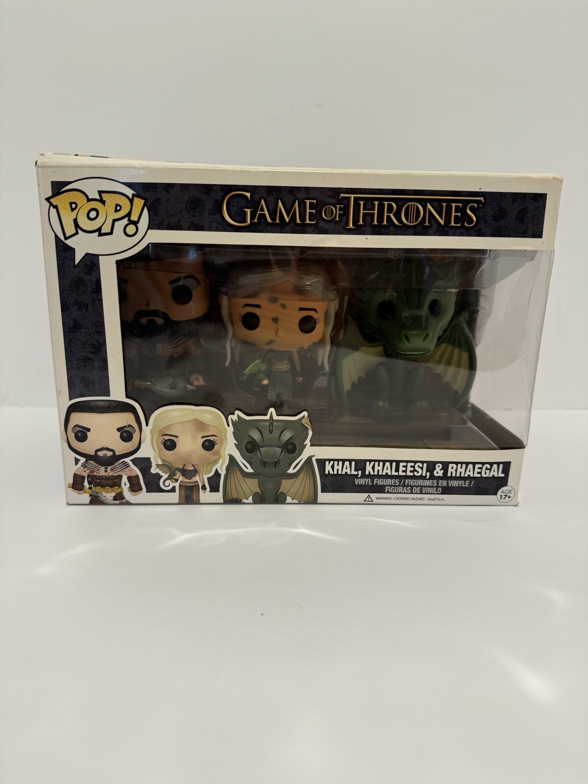 Funko POP! - Game of Thrones 3-Pack - KHAL, KHALEESI & RHAEG