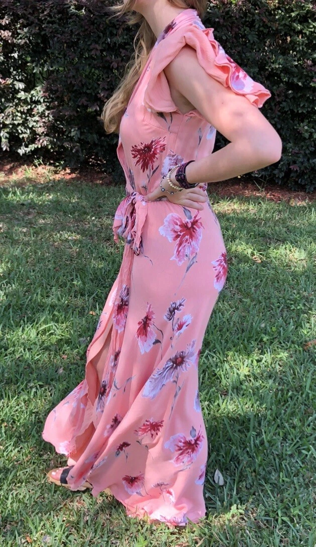 Layered wrap dress top