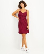 Tommy Jeans Womens Plaid Short Mini Dress T2FBHDZG XS