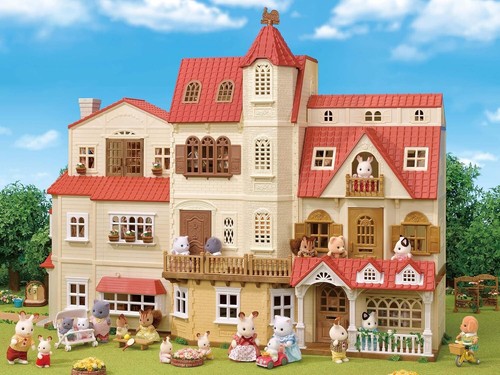 Sylvanian Families Calico Critters ha-49 Red Roof House with Elevator from Japan - Picture 5 of 10