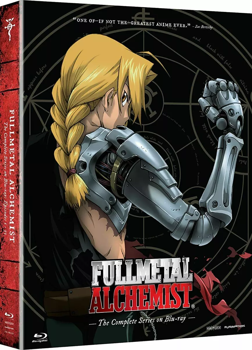 Fullmetal Alchemist The Complete Series Limited Edition BLURAY (Eps #1-51)