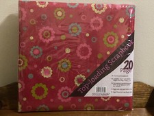 NEW Scrapbook Red MBI 12 Top Loading 20 Page Scrapbook Album