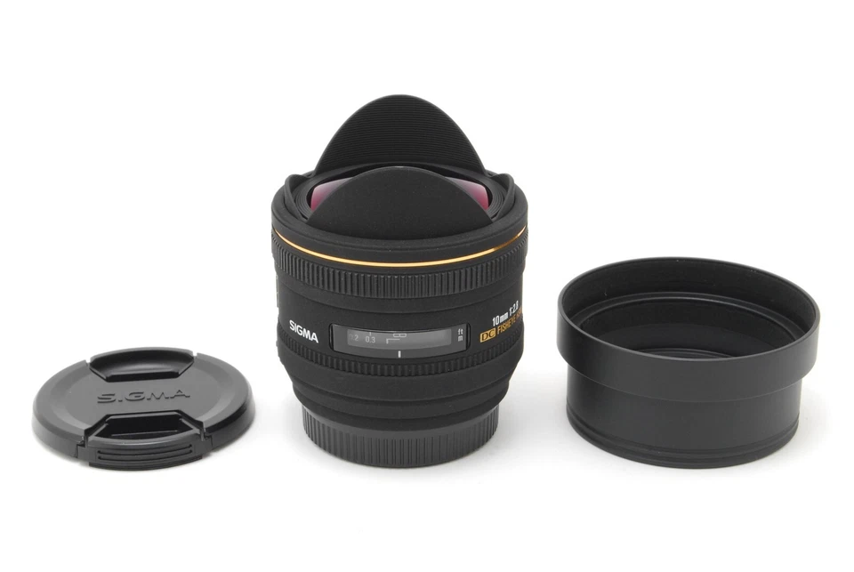 [Near Mint] SIGMA AF 10mm f2.8 EX DC Fish eye HSM for Sony Minolta A mount Japan - Image 4 of 4