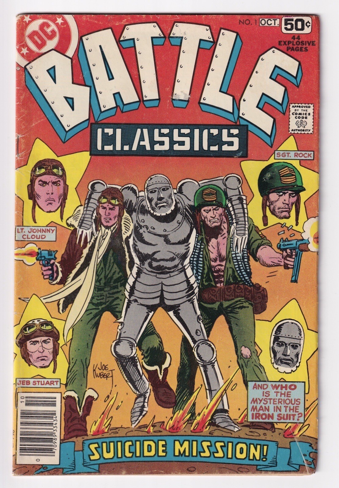 Battle Classics #1 DC Comics (1978) Suicide Mission! 1st Print One-Shot