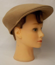 Brooks Stetson Vintage Wool Newsboy Cap Camel Color Size 7 1/2 EUC