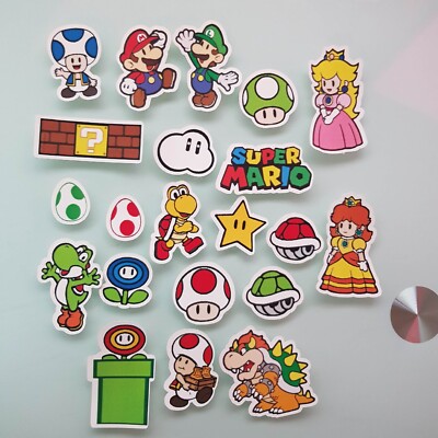 Stickers Mario Pour Borne D'arcade MAME – Déco Univers Mario, Neuf, + Petits Cadeaux
