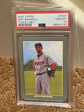 2020 Topps Turkey Red Jeff Bagwell PSA 10 NEW CASE
