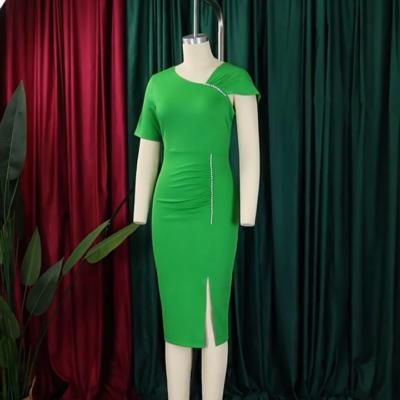 Womens Business Casual Dress Vintage Work Dress Business Dress Slim Pencil  Dress