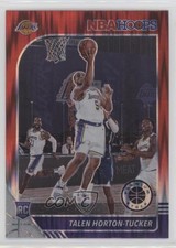 2019-20 Panini NBA Hoops Premium Stock Red Flash Prizm Talen Horton-Tucker 09g4