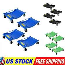 Car Dolly Set Of 2 4 Heavy Duty 2500 Lbs Wheel Vehicle Dollies For Moving Car