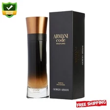 Armani Code Profumo by Giorgio Armani 3.7 fl oz Parfum Spray Men's New & Sealed,