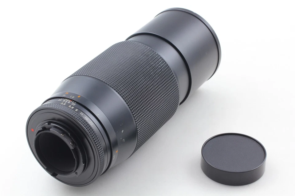 AEG [MINT w/Cap] Contax Carl Zeiss Tele-Tessar T* 200mm f3.5 Lens C/Y From JAPAN - Image 4 of 4