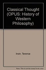 Classical Thought Hardcover Terence Irwin