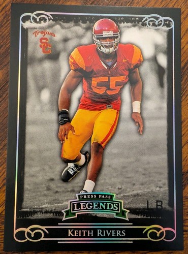 Topps Keith Rivers Keith Rivers 2008 Press Pass Legends #46 Legends Silver /499 | eBay