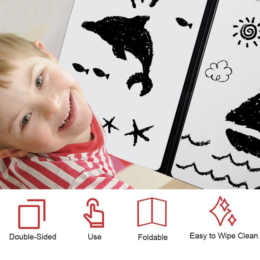 Tableau blanc effaçable portable A5 et carnet tableau blanc réutilisé pour brainstorming nomade