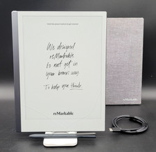 ReMarkable 2 RM110 10.3'' 8GB Wi-Fi Only Paper Tablet w/ Book Folio & Pen *read*