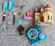 Vintage Polly Pocket Disney The Little Mermaid under the sea Play set & Figures 